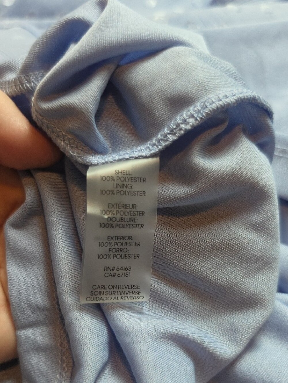 TOMMY HILFIGER | Blue Swiss Dot Fit Flare Disney Bound Cottagecore Dress | 14 - Picture 4 of 9